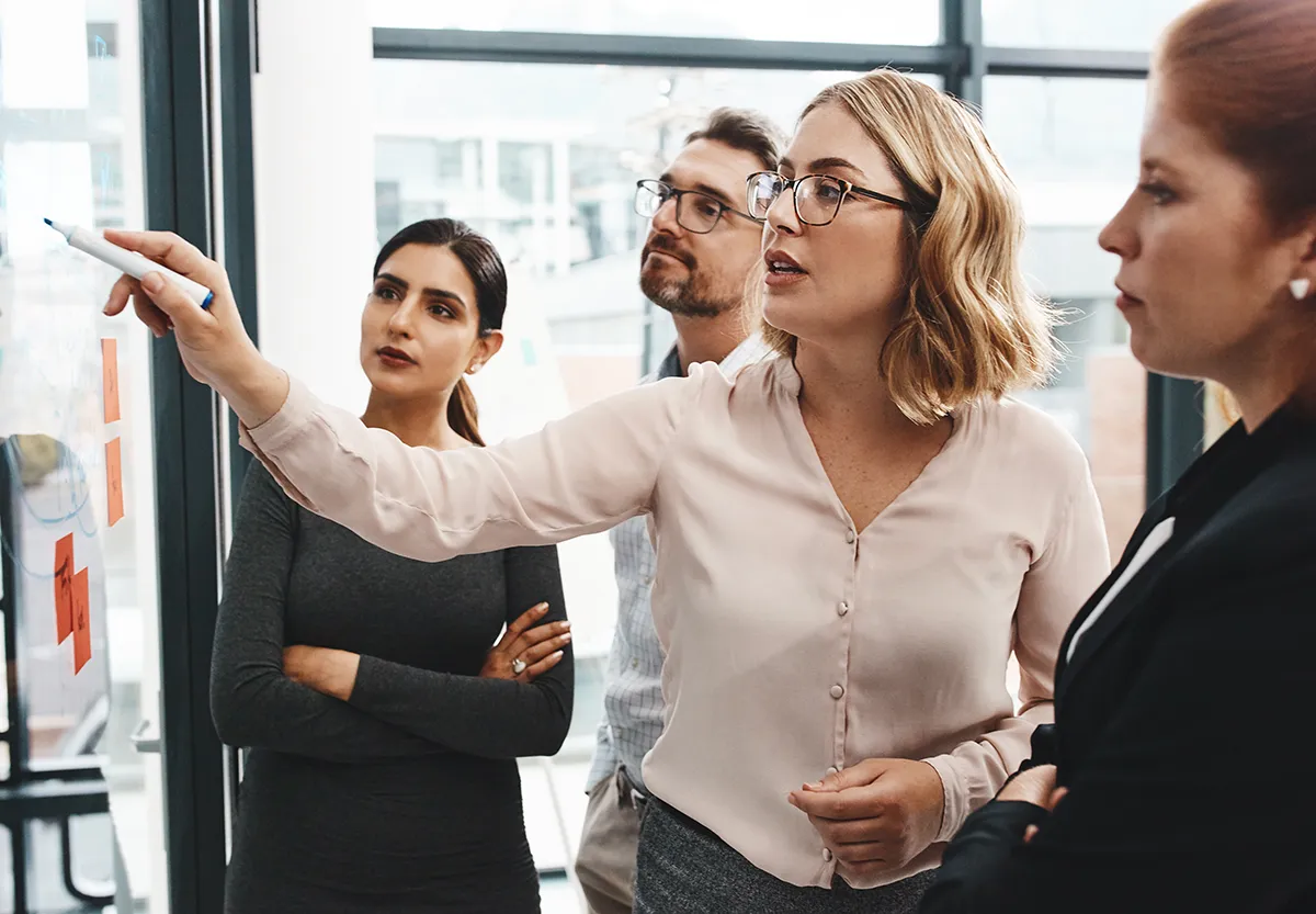 Coaches collaborating at BRITE™ workshop